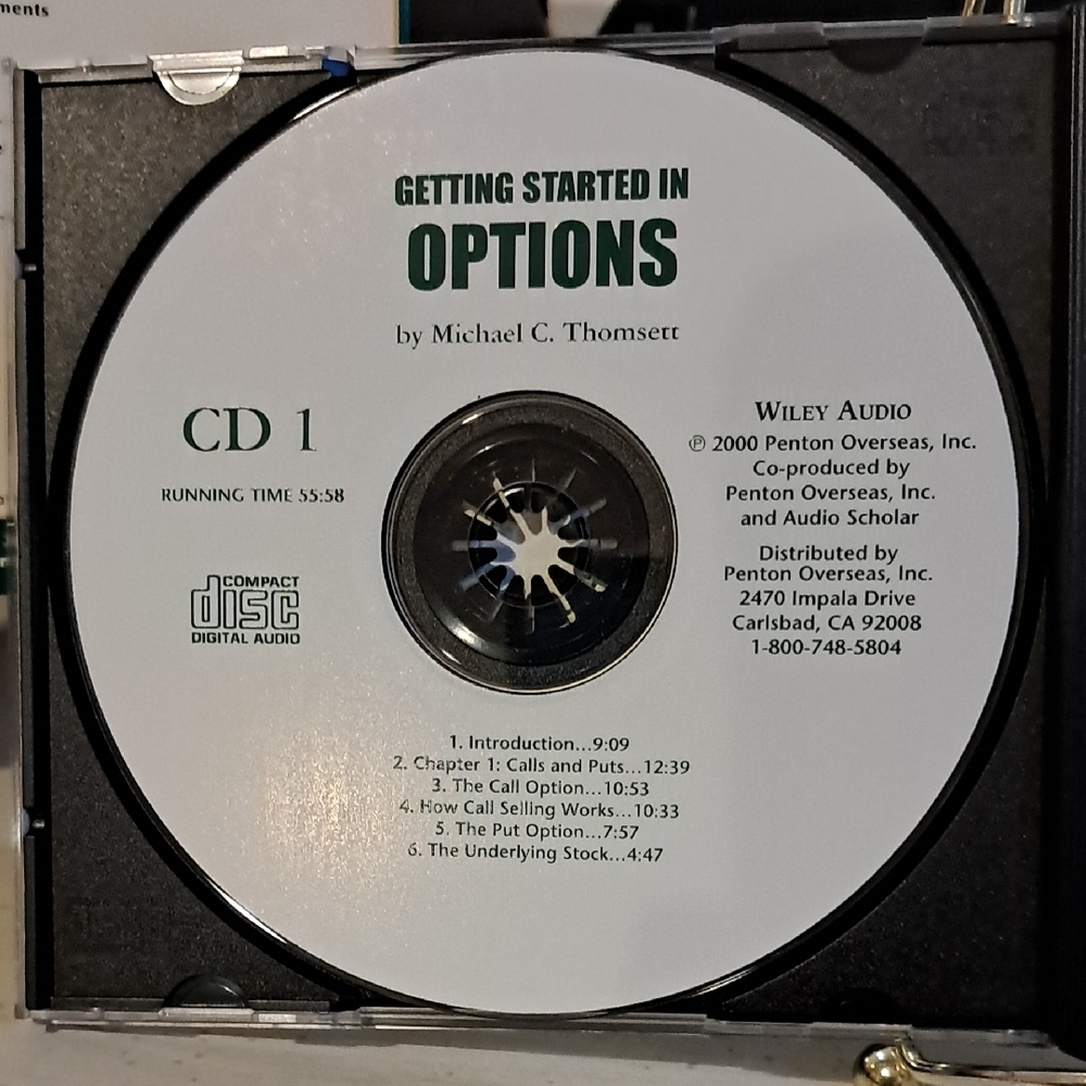 Getting Started in Options CD - Set - Picture 6 of 9
